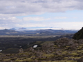 Blick vom Laki-Berg auf Vatnajoekull