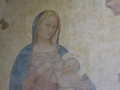 Florenz, Santa Croce, Maria stillt das Kind, Pietro Nelli ca 1390