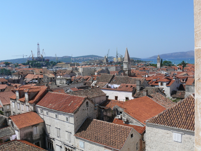 Bild: Trogir, Blick vom Turm