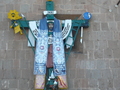 Puno, Kruzifix an der Kathedrale